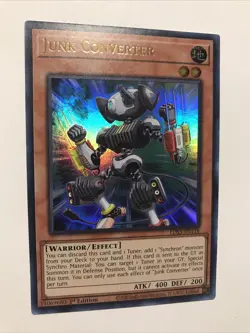 Yu-Gi-Oh! TCG Junk Converter Legendary Duelists: Season 3 LDS3-EN118 1st Edition - Image 4