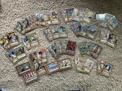 One Piece Carddass Hyper Battle etc. With holo, foil stamping, Non Holo Lot 50 - Image 1
