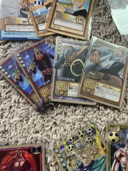 One Piece Carddass Hyper Battle etc. With holo, foil stamping, Non Holo Lot 50 - Image 3