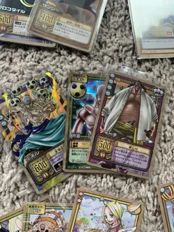 One Piece Carddass Hyper Battle etc. With holo, foil stamping, Non Holo Lot 50 - Image 5