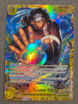 Bartholomew Kuma OP12-119 SEC Legacy of the Master One Piece TCG - Image 1