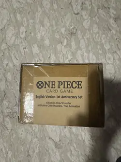 One Piece TCG 1st Year Anniversary Set ENGLISH - New Sealed Brown Box - Image 2