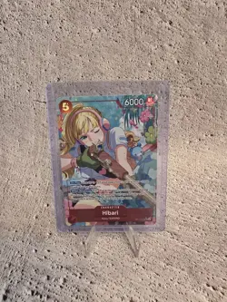 One Piece Tcg Hibari Op13-010 Super Rare Alternate Art Eng Nm Holo - Image 1