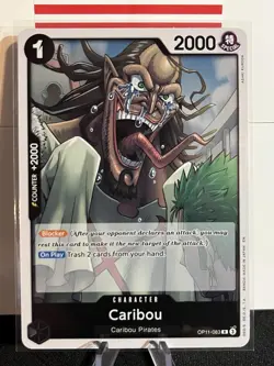 A Fist of Divine Speed #OP11-083 Caribou - FREE USA SHIPPING - Image 1