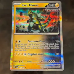 Iron Thorns 062/162 Pokemon Card Pokemon TCG Holo - Image 1