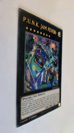 BLMM-EN051 P.U.N.K. JAM FEVER! Ultra Rare Yu-Gi-Oh Card 1st Edition MINT! - Image 2