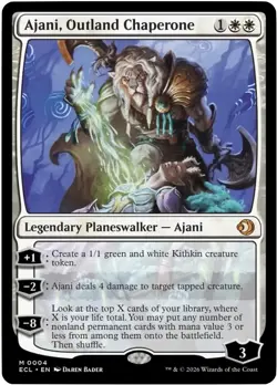 Ajani, Outland Chaperone Lorwyn Eclipsed - Near Mint - Image 1