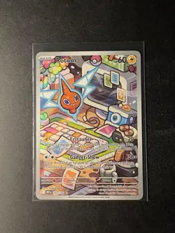 Pokemon Rotom 197/182 Full Art Illustration Rare Ewige Rivalen Deutsch - Image 1
