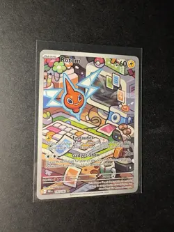 Pokemon Rotom 197/182 Full Art Illustration Rare Ewige Rivalen Deutsch - Image 3