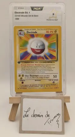 Carte Pokemon Electrode 21/102 Edition 1 PCA 9 Wizards Set De Base Francais - Image 2