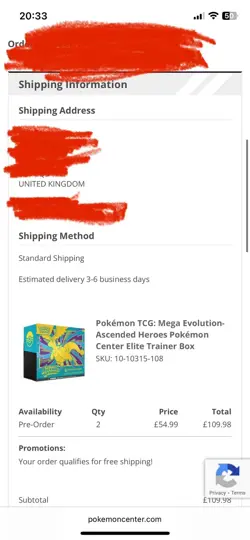 Pokemon TCG: Mega Evolution Ascended Heroes Pokemon Center ETB **PRESALE** - Image 3