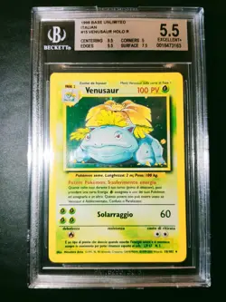 Pokemon Venusaur Holo Base Set 15/102 BGS No Shining Goldstar - Image 1