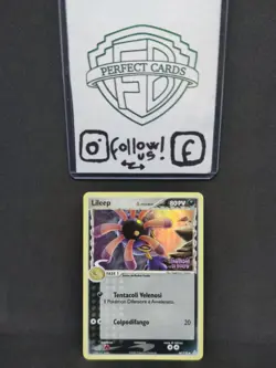 POKEMON EX FANTASMI DI HOLON LILEEP HOLO STAMPED 68/110 NM ITA - Image 1