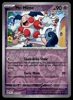 MR. MIME 063/162 COMMON TEMPORAL FORCES POKEMON - Image 1