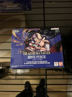 ONE PIECE CARD GAME THE AZURE SEA'S SEVEN BOOSTER BOX OP14 ENGLISH UNSEALED - Image 1