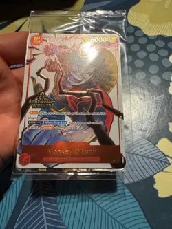One Piece TCG 3rd Anniversary Winner Pack Complete ENG Monkey.D.Luffy ST01-012 - Image 2