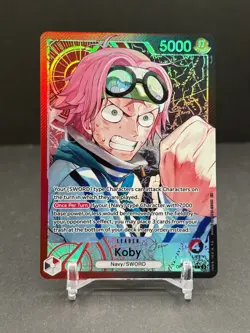 Koby Alt Art Leader - A Fist Of Divine Speed #OP11-001 L One Piece TCG - Image 1