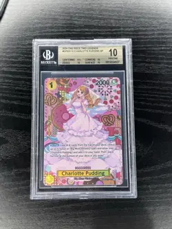 2025 One Piece Two Legends Op03112 Charlotte Pudding SP BGS 10 - Image 1
