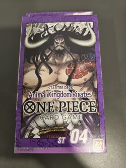 ONE PIECE TCG: Animal Kingdom Pirates Starter Deck (ST-04) New/Sealed - Image 5