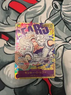 ONE PIECE Monkey D. Luffy Alt Art OP05-119 SEC Awakening of the New Era Japan - Image 1