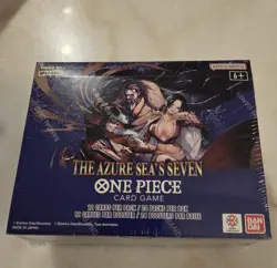 One Piece OP-14 The Azure Sea’s Seven ENG Booster Box New Sealed - Image 1