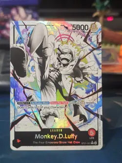 Monkey.D.Luffy (001) (Parallel) ST21-001 Starter Deck EX: Gear 5 Foil - Image 2