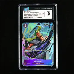 CGC 9 MINT 2023 One Piece CHN Zoro-Juurou OP05-067 R (Alt Art Parallel) - Image 2