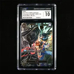 CGC 10 GEM MINT 2025 One Piece JPN Sabo OP07-118 SEC - Image 2