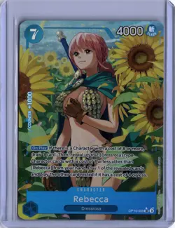 One Piece TCG: Royal Blood OP10-058 Rebecca (Alternate Art / Parallel) - MINT - Image 1