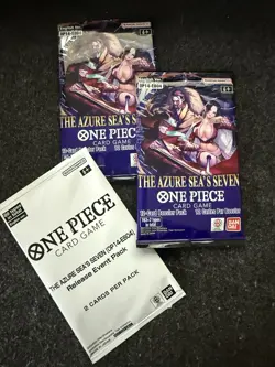 One Piece TCG OP14-EB04 2 Booster Packs & Pre-Release pack - Image 1