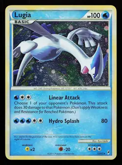 Lugia 15/95 Holo SWIRL Call of Legends Pokemon Card - Image 1