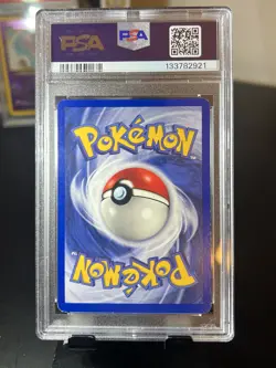 1999 Pokemon Game Base Set PIKACHU Red Cheeks Shadowless Card #58 PSA 5 EX Rare! - Image 2