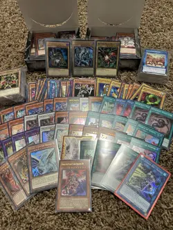 Yugioh Card Lot/ Horus Lv 8 Ultra Rare/Dark Magician/Blue Eyes/Red Eyes/ Bulk - Image 1