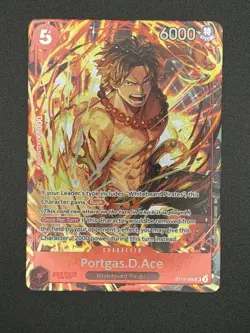 Portgas.D.Ace (Illustration Box Vol.5) ST15-005 One Piece Promotion Cards Foil - Image 1