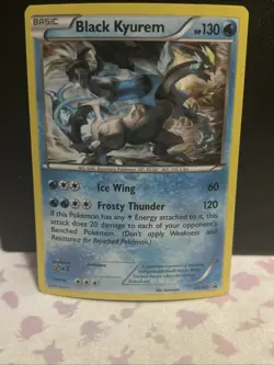 Black Kyurem XY160 Black Star Promo - Holo - Pokemon Card XY 2016 NM - Image 1