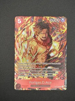 Portgas.D.Ace (Illustration Box Vol.5) ST15-005 One Piece Promotion Cards Foil - Image 1
