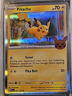 PSA 10 Gem Mint Pikachu Graded Pokemon Card #062 Trick or Trade 2023 - Image 3