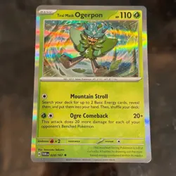 Teal Mask Ogerpon 024/167 Pokemon Card Pokemon TCG Holo - Image 1