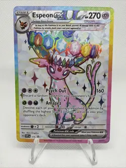 Espeon ex SVP175 Sv: Scarlet & Violet Promo Cards Holo - Image 1