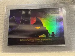 1998 Pokemon Holo Foil card Gotta Catch Em All-EP13-Mystery at the Lighthouse - Image 1