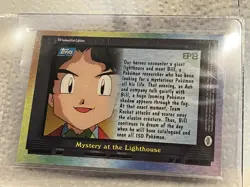 1998 Pokemon Holo Foil card Gotta Catch Em All-EP13-Mystery at the Lighthouse - Image 2