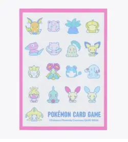 Pokemon Center Japan Saiko Psycho Soda Refresh Card Sleeves - New - Image 2