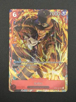 Sabo (Illustration Box Vol.5) OP05-007 One Piece Promotion Cards Foil - Image 1