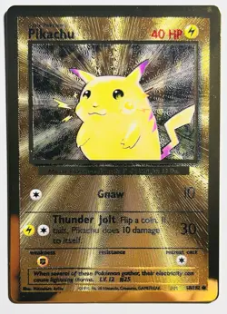 Pikachu - (Celebrations Metal Card) 058/102 Miscellaneous Cards & Products Holo - Image 1
