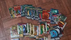Lot of 50+ Bakugan battle brawlers cards lot 2008 & 2009 mixed - Image 2