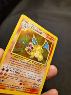 Charizard 3/110 Legendary Collection Holo 2002 CGC 8 NM/Mint Pokemon Card - Image 5