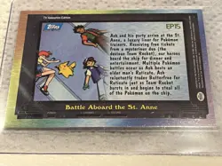1998 Pokemon Holo Foil card Gotta Catch Em All-EP15-Battle Aboard the St. Anne - Image 2