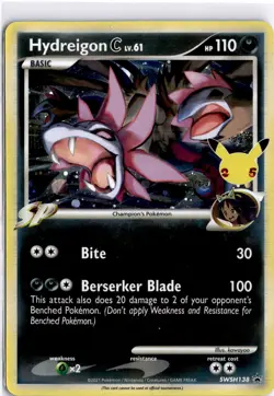 Hydreigon C lv.61 Promo SWSH: Sword & Shield Promo Cards SWSH138 NM - Image 1