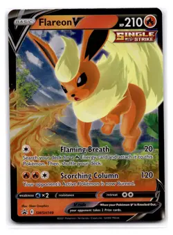 SWSH: Sword & Shield Promo Cards #SWSH149 Flareon V - Image 1