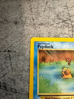 Pokemon Psyduck Promo 20 Black Star WOTC Vintage Card Rare - LP - Image 3
